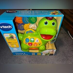 VTech Chomp & Count Dino - Green